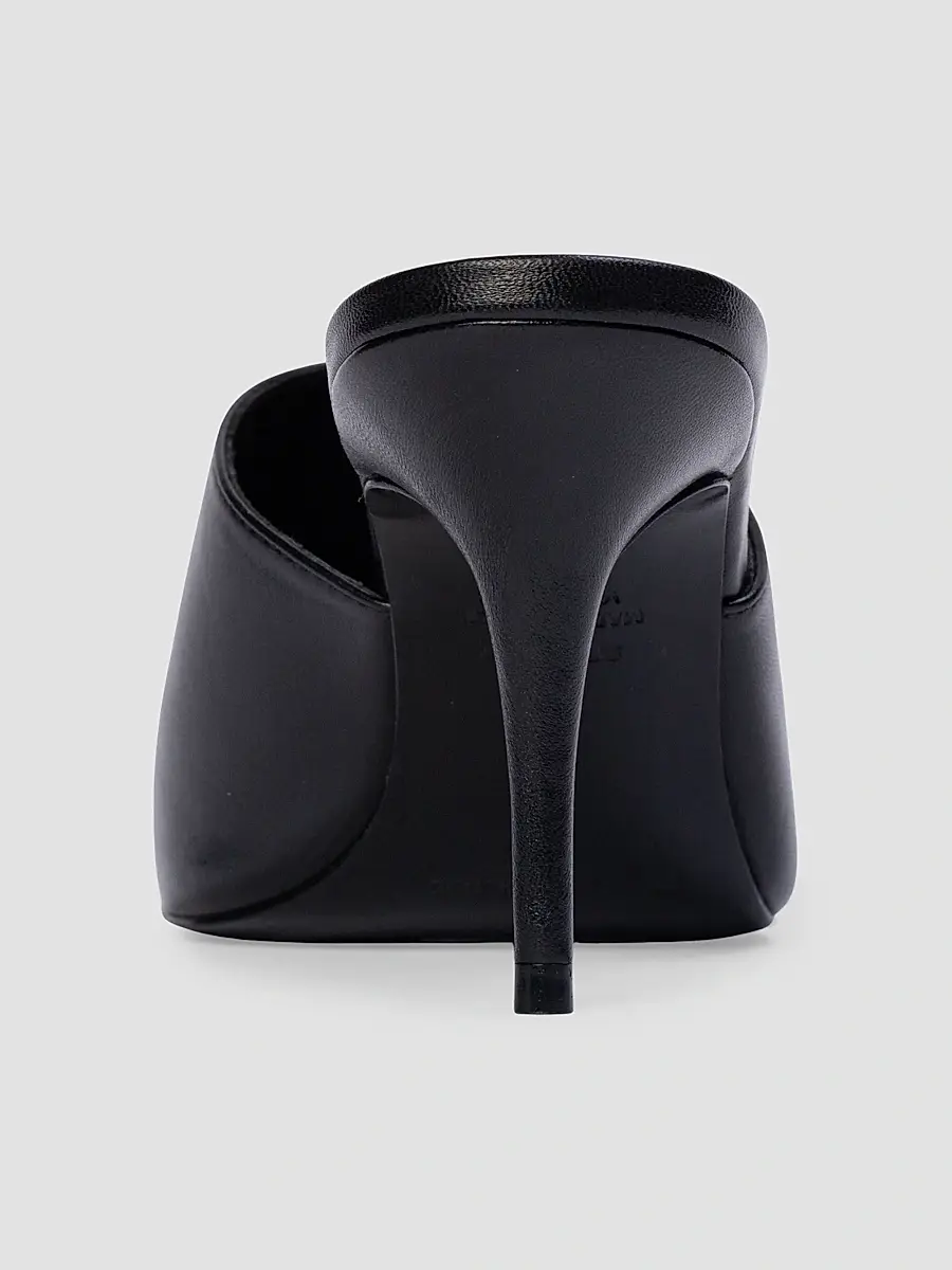 Black Suede Studio Women's Mesa 80MM Mules | Thumbnail 3 Black Suede Studio Women's Mesa 80MM Mules | Thumbnail 3