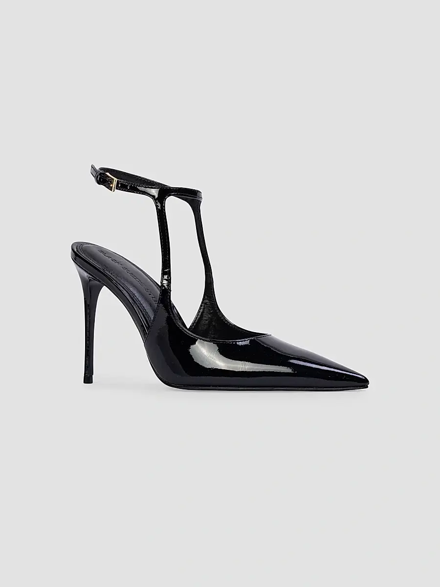 Black Suede Studio Women's Runa 100MM Pumps | Thumbnail 2