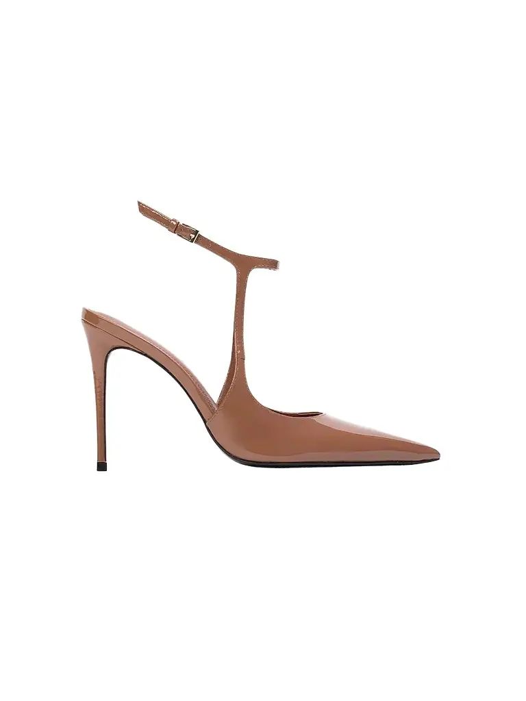 Black Suede Studio Women's Runa 100MM Pumps - Mousse Patent Leather - Size 12 | Image 1 Black Suede Studio Women's Runa 100MM Pumps - Mousse Patent Leather - Size 12 | Image 1