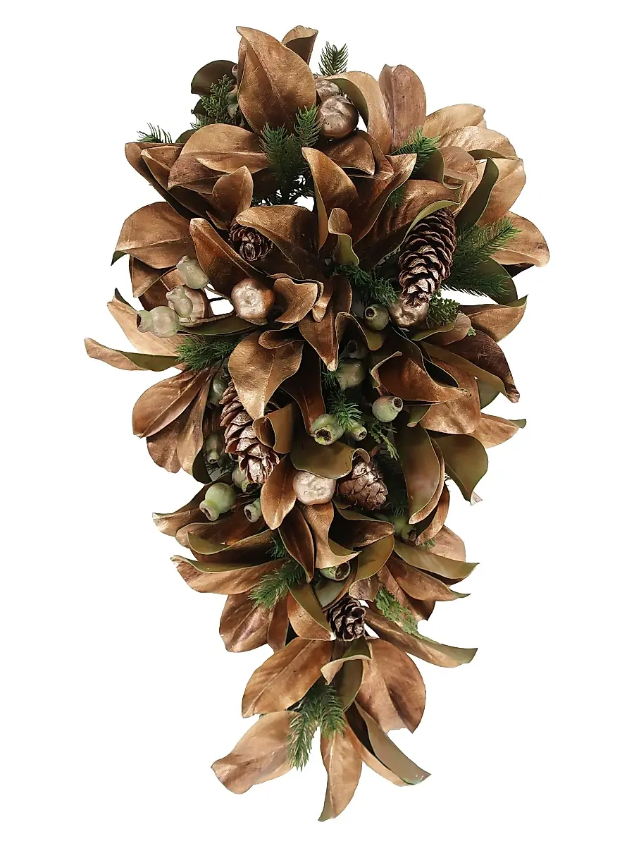 Winward Home Magnolia Mix Deluxe Faux Leaf Foliage