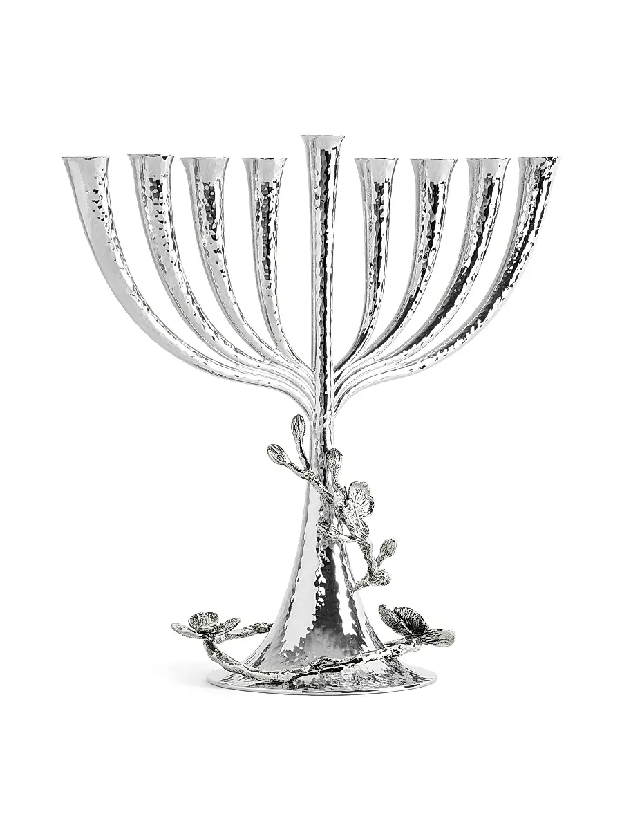 Michael Aram White Orchid Menorah | Thumbnail 4 Michael Aram White Orchid Menorah | Thumbnail 4