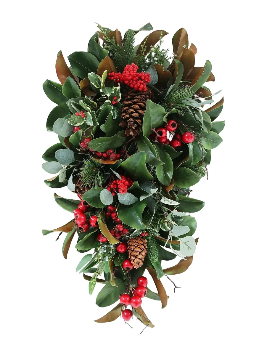 Winward Home Tear Drop Deluxe Large Faux Leaf Foliage