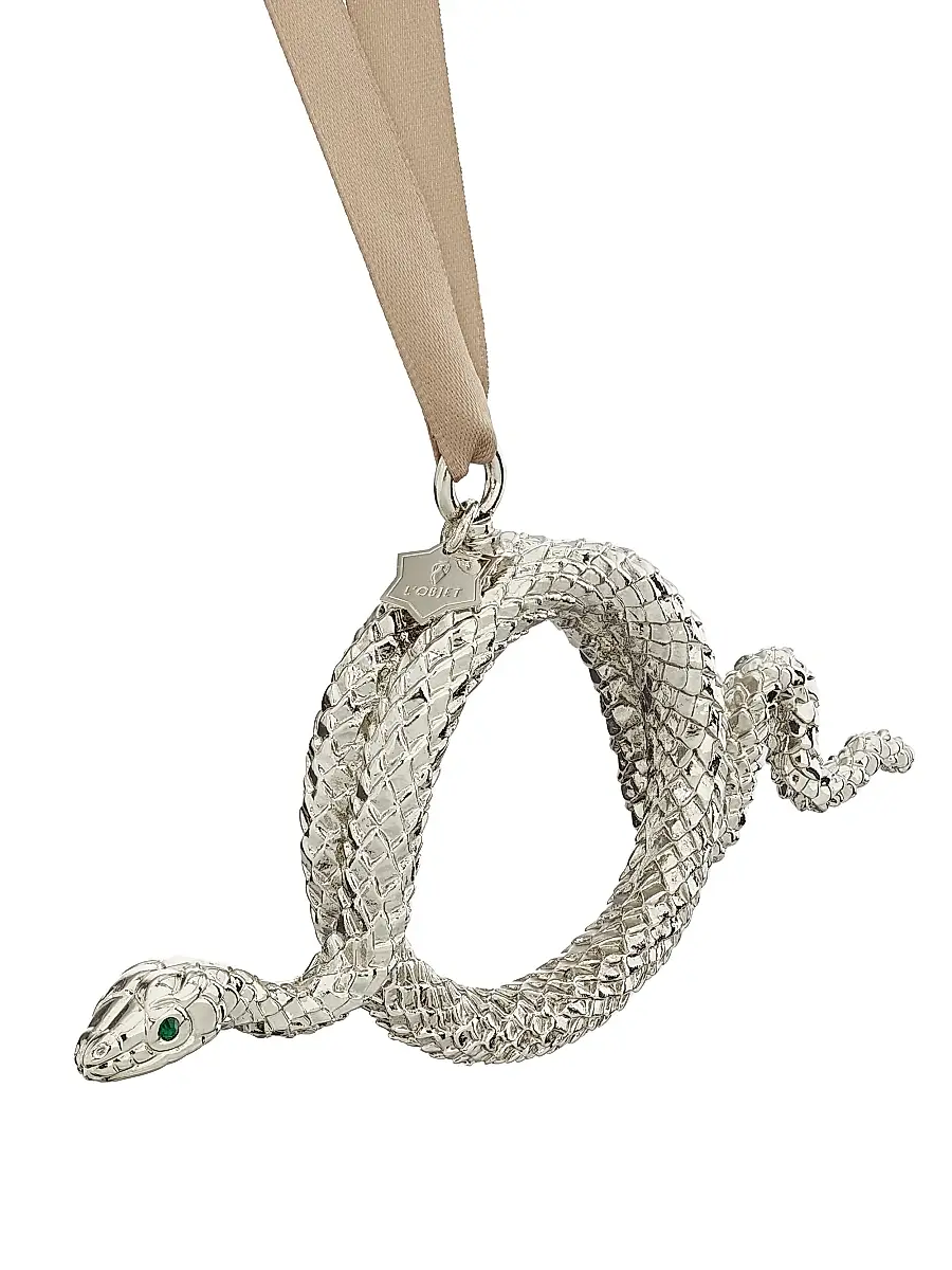L'Objet Snake Platinum Ornament | Thumbnail 2 L'Objet Snake Platinum Ornament | Thumbnail 2