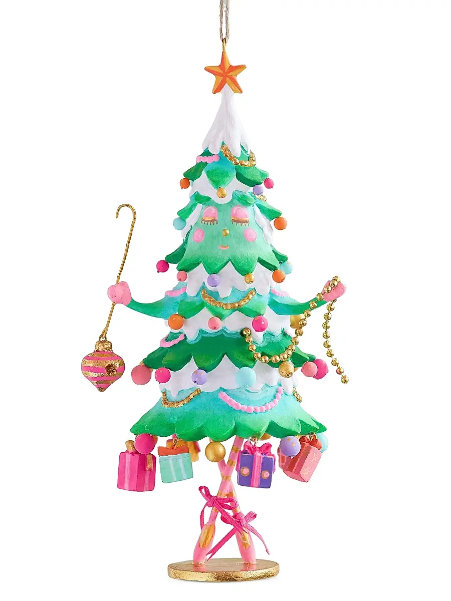 Glitterville Pinesy on Pointe Ornament | Image 1 Glitterville Pinesy on Pointe Ornament | Image 1