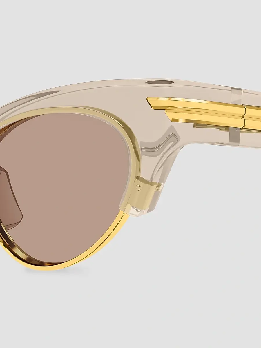 Bottega Veneta Women's Bold Ribbon 52MM Cat-Eye Sunglasses | Thumbnail 3