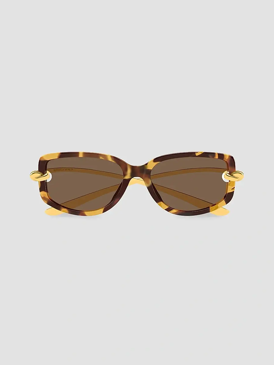 Bottega Veneta Women's Knot 59MM Rectangular Sunglasses | Thumbnail 2 Bottega Veneta Women's Knot 59MM Rectangular Sunglasses | Thumbnail 2