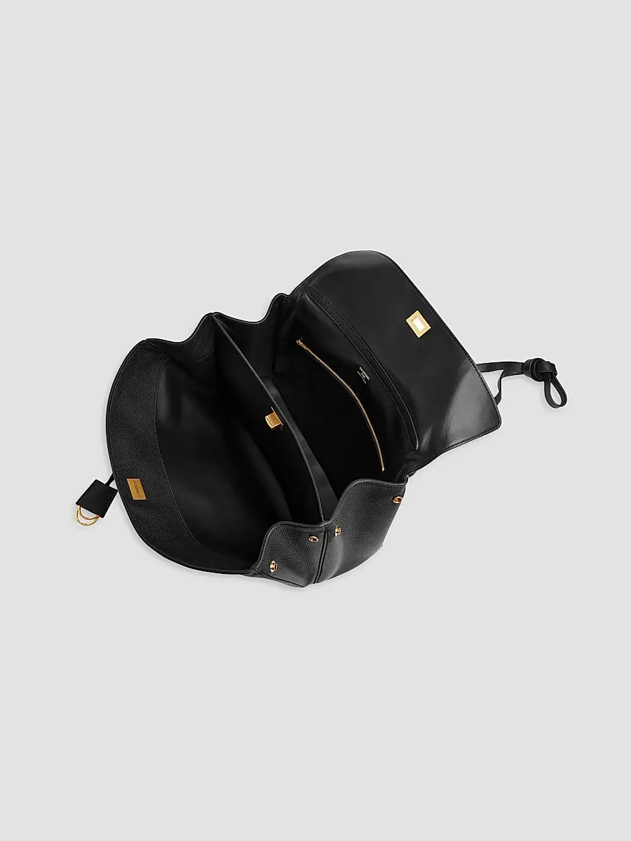 Balenciaga Women's Rodeo Medium Top Handle Bag Grained Calfskin | Thumbnail 4