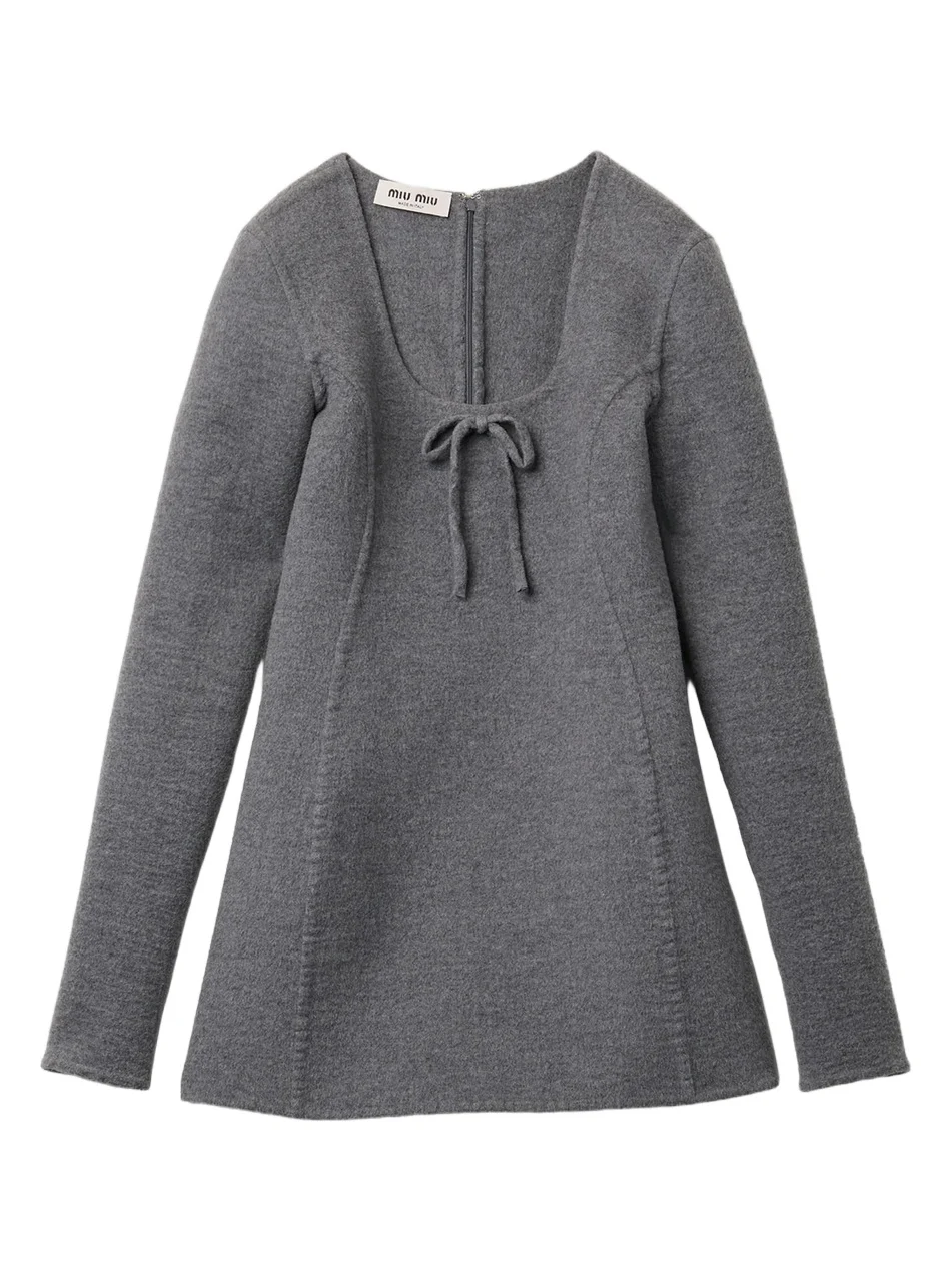 Women's Double Wool Dress Women's Double Wool Dress