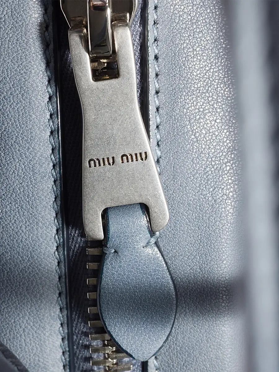 Miu Miu Women's Vivant Leather Top Handle Bag | Thumbnail 5 Miu Miu Women's Vivant Leather Top Handle Bag | Thumbnail 5