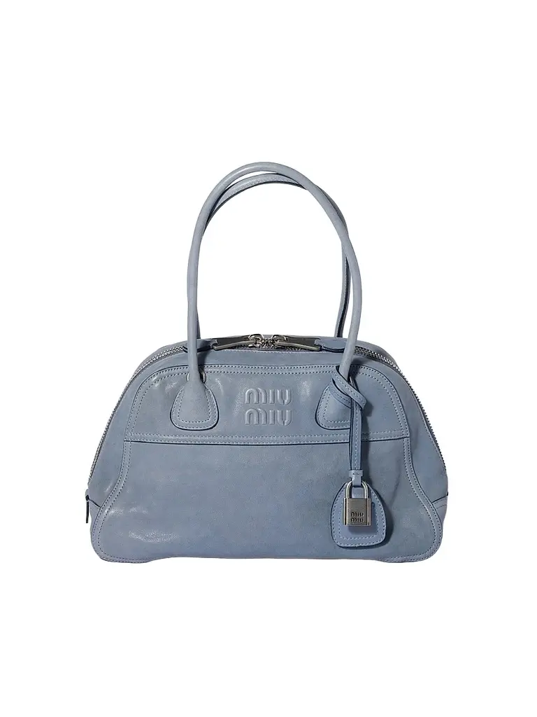 Miu Miu Women's Vivant Leather Top Handle Bag | Image 1 Miu Miu Women's Vivant Leather Top Handle Bag | Image 1
