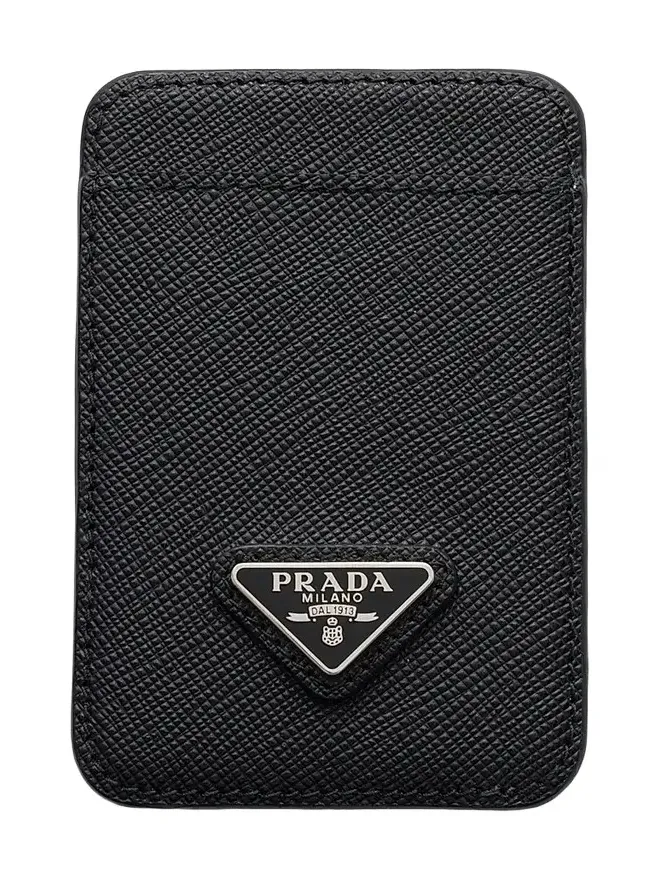 Men's Saffiano Leather Card Holder Men's Saffiano Leather Card Holder
