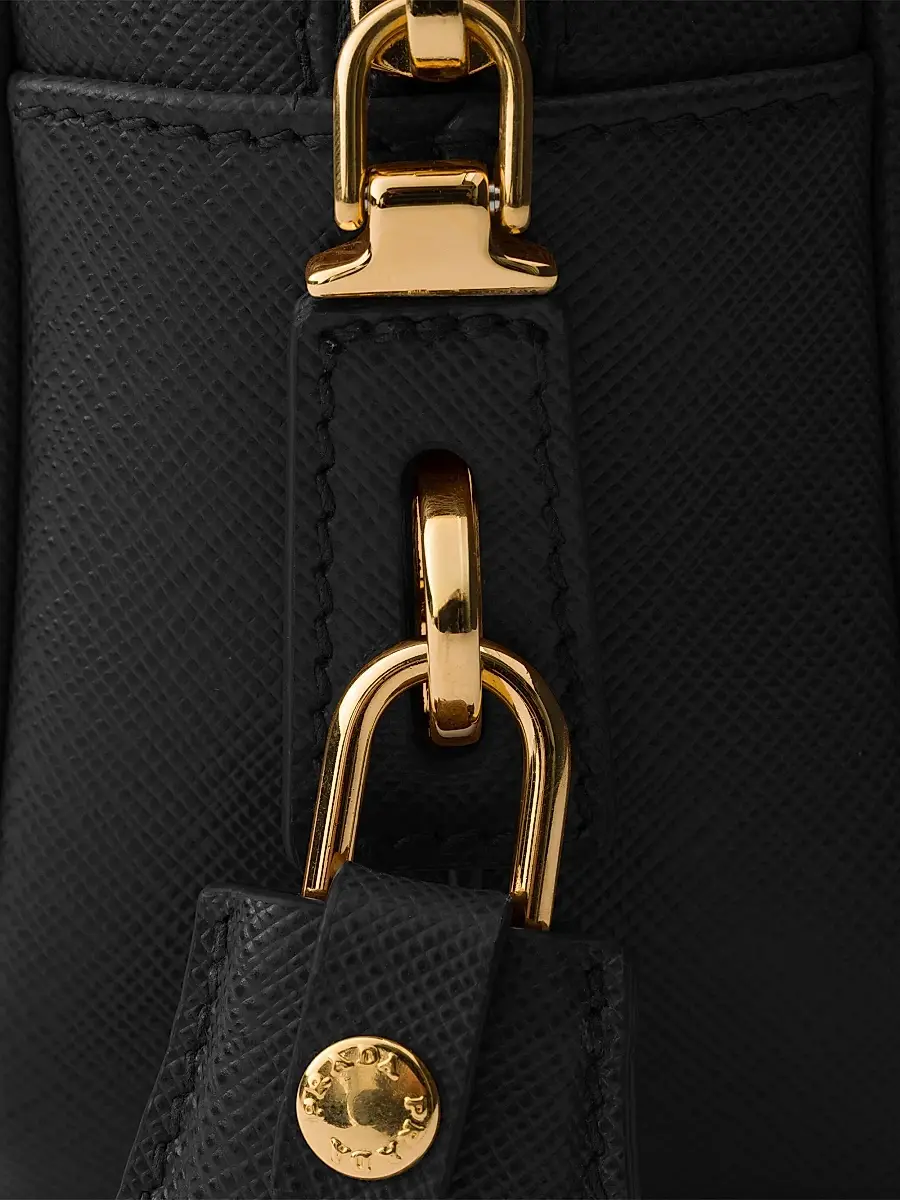 Prada Women's Small Saffiano Leather Top Handle Bag | Thumbnail 5 Prada Women's Small Saffiano Leather Top Handle Bag | Thumbnail 5