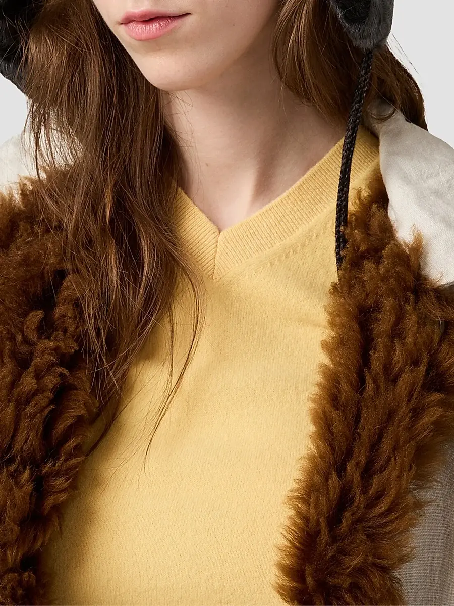 Miu Miu Women's V-Neck Wool Cardigan | Thumbnail 6 Miu Miu Women's V-Neck Wool Cardigan | Thumbnail 6