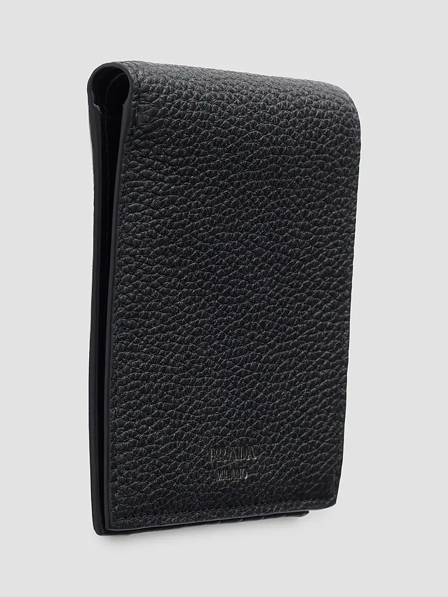 Prada Men's Leather Wallet | Thumbnail 4 Prada Men's Leather Wallet | Thumbnail 4