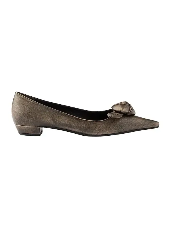 Women's Leather Ballerinas