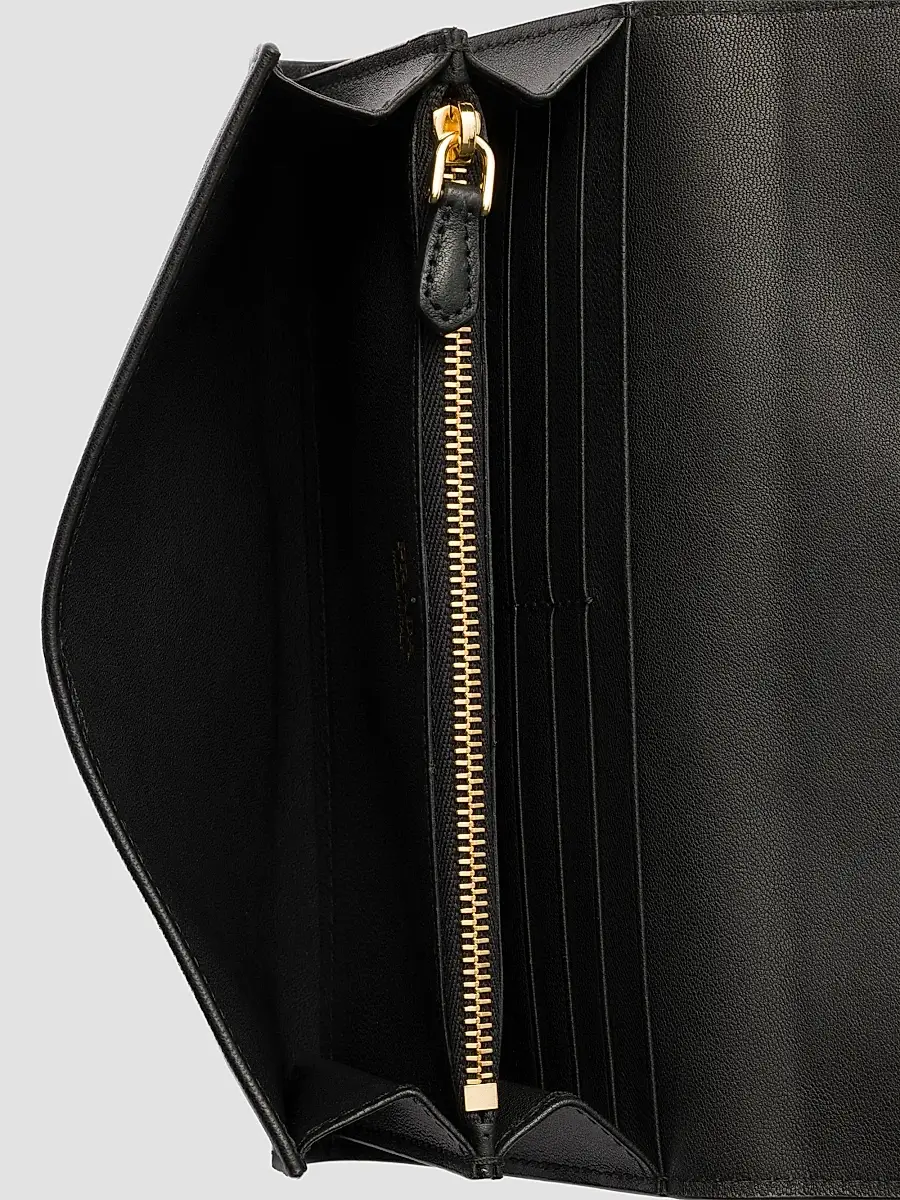Prada Women's Large Nappa Leather Wallet | Thumbnail 4 Prada Women's Large Nappa Leather Wallet | Thumbnail 4