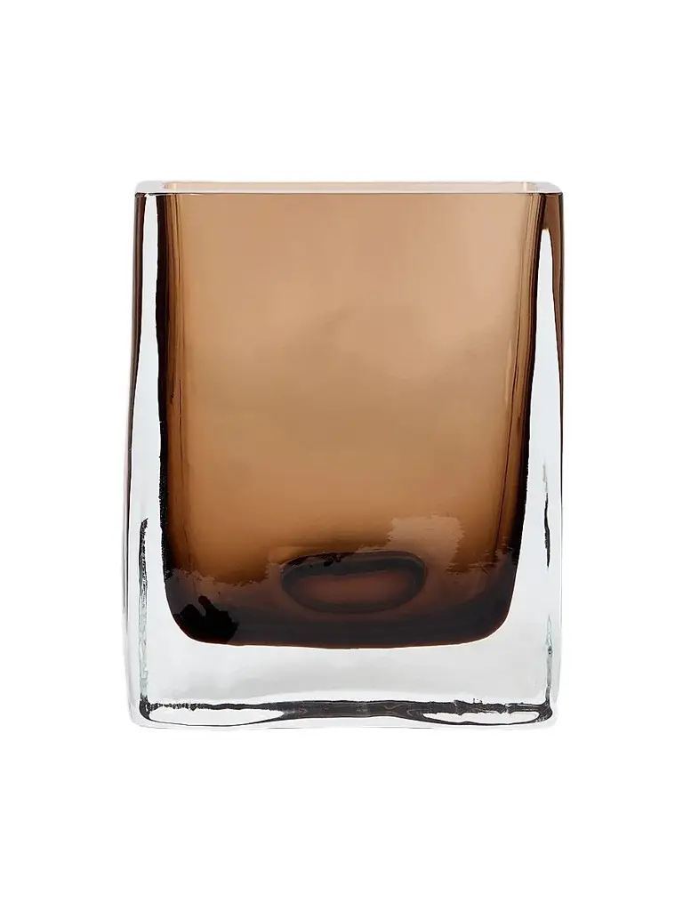 Brunello Cucinelli Murano Glass Rectangular Vase