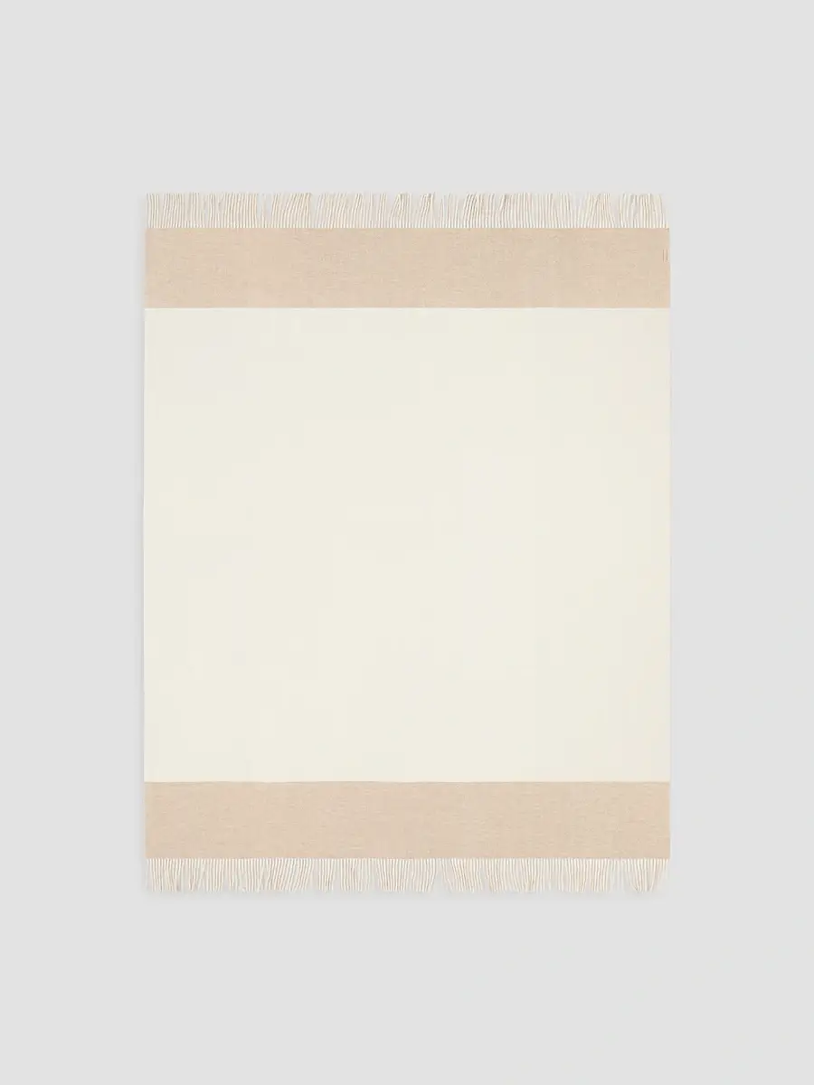 Brunello Cucinelli Cashmere Double Cloth Throw | Thumbnail 2 Brunello Cucinelli Cashmere Double Cloth Throw | Thumbnail 2