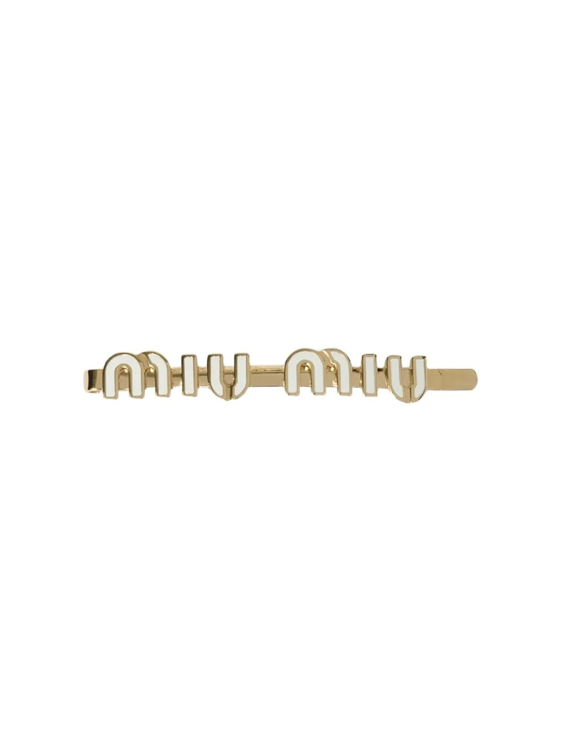 Miu Miu Women's Enameled Metal Hair Clip