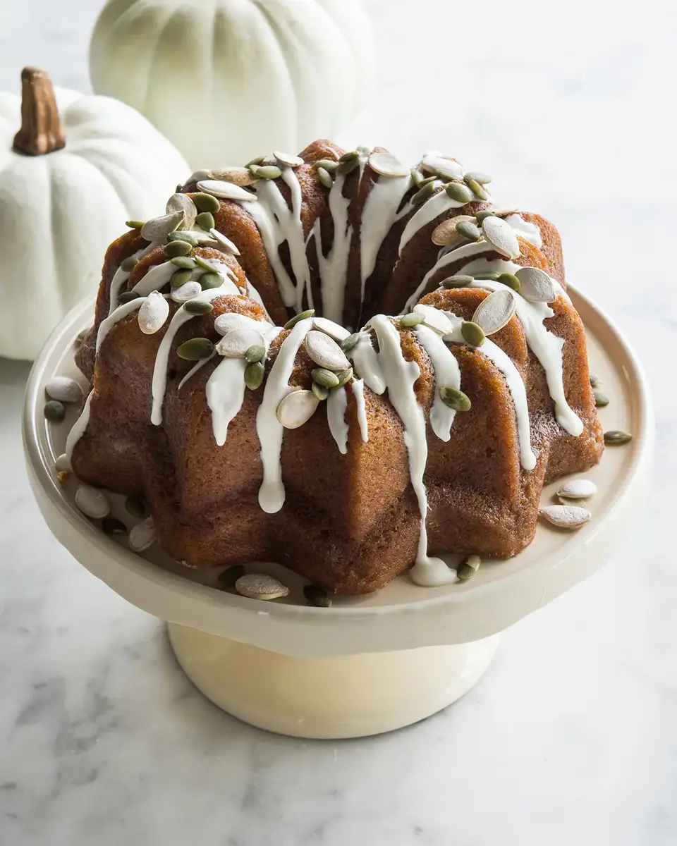 PM Delights Pumpkin Rum Bundt Cake | Image 1 PM Delights Pumpkin Rum Bundt Cake | Image 1