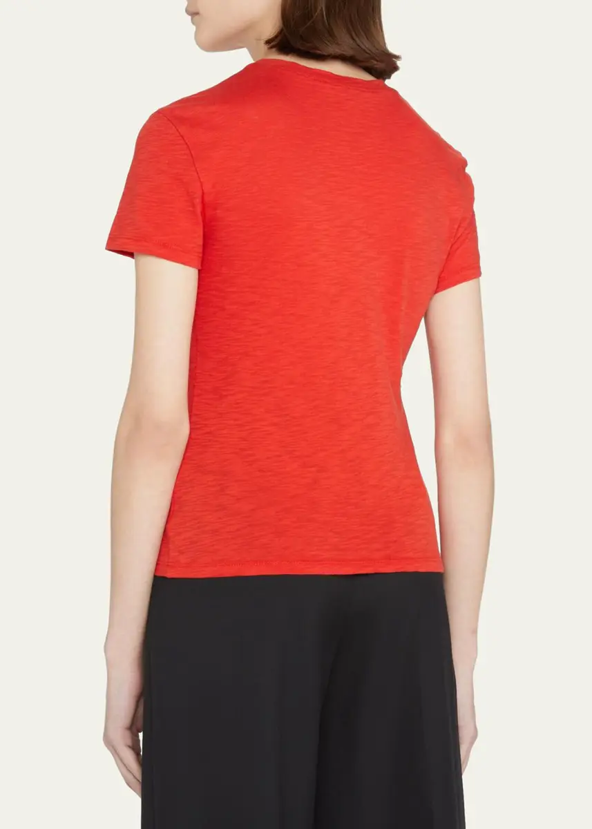 Theory Tiny Tee 2 Nebulous Organic Cotton Top | Thumbnail 14 Theory Tiny Tee 2 Nebulous Organic Cotton Top | Thumbnail 14