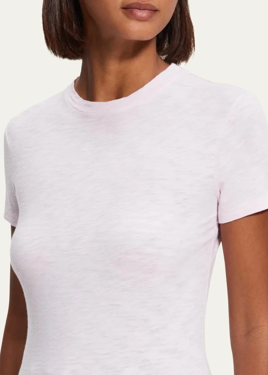Theory Tiny Tee 2 Nebulous Organic Cotton Top | Thumbnail 20 Theory Tiny Tee 2 Nebulous Organic Cotton Top | Thumbnail 20