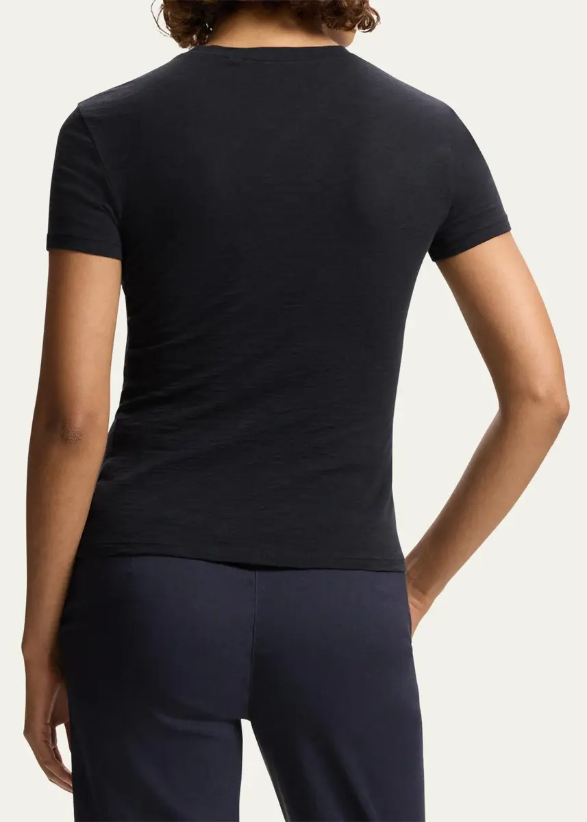 Theory Tiny Tee 2 Nebulous Organic Cotton Top | Thumbnail 3 Theory Tiny Tee 2 Nebulous Organic Cotton Top | Thumbnail 3