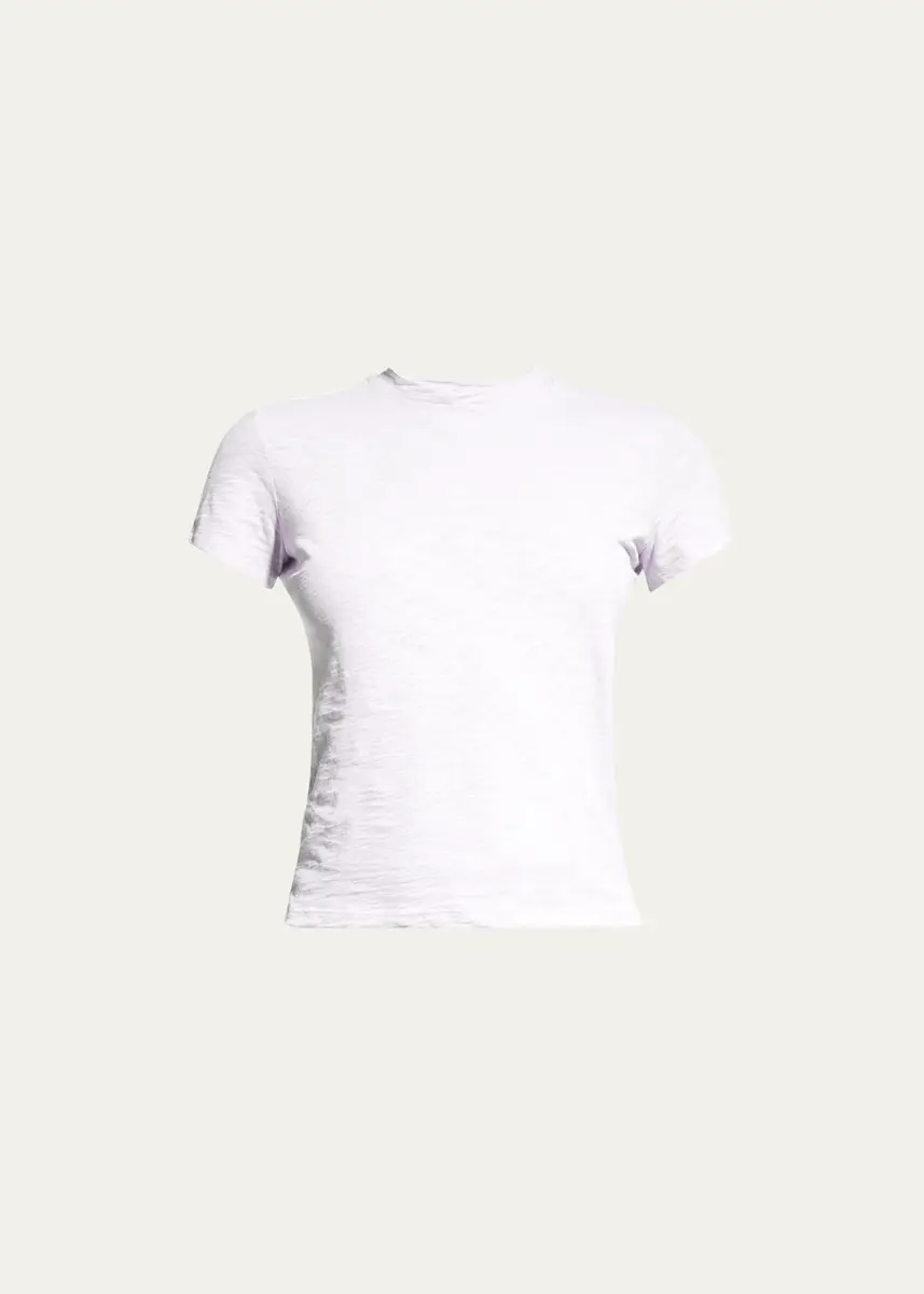 Theory Tiny Tee 2 Nebulous Organic Cotton Top | Thumbnail 21 Theory Tiny Tee 2 Nebulous Organic Cotton Top | Thumbnail 21