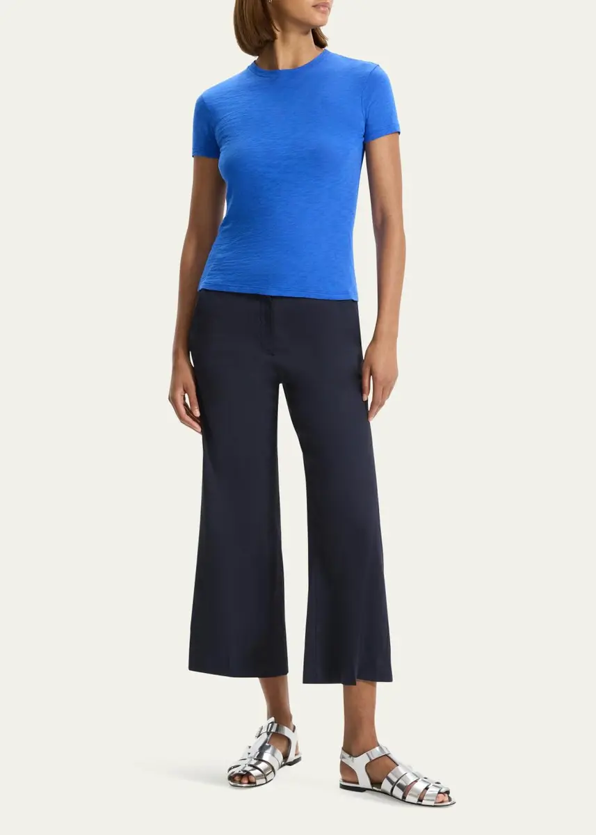 Theory Tiny Tee 2 Nebulous Organic Cotton Top | Thumbnail 6 Theory Tiny Tee 2 Nebulous Organic Cotton Top | Thumbnail 6