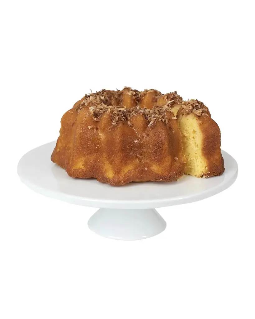 PM Delights Pina Colada Bundt Cake