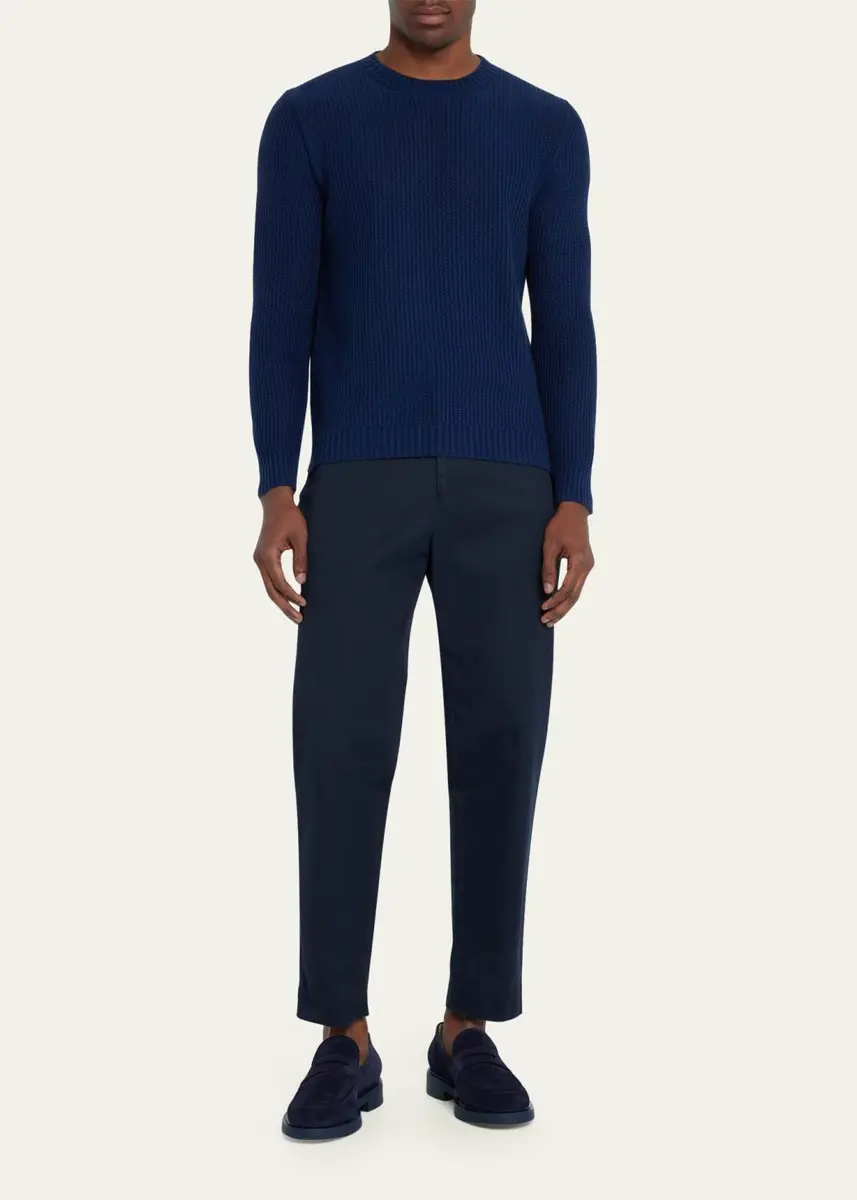 Gianvito Rossi Men's Harris Suede Penny Loafers | Thumbnail 3 Gianvito Rossi Men's Harris Suede Penny Loafers | Thumbnail 3