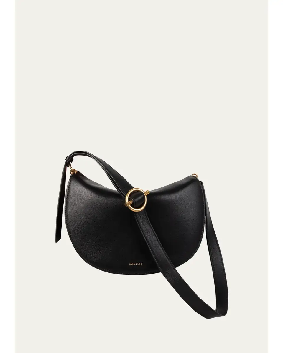 Wandler Kate Flap Leather Crossbody Bag | Image 1 Wandler Kate Flap Leather Crossbody Bag | Image 1