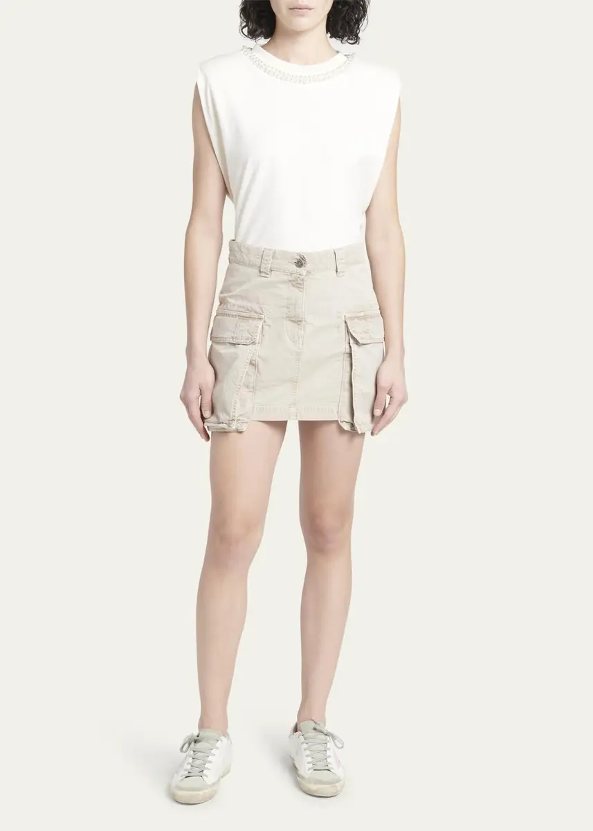 Golden Goose Journey Mini Worker Skirt | Thumbnail 2 Golden Goose Journey Mini Worker Skirt | Thumbnail 2