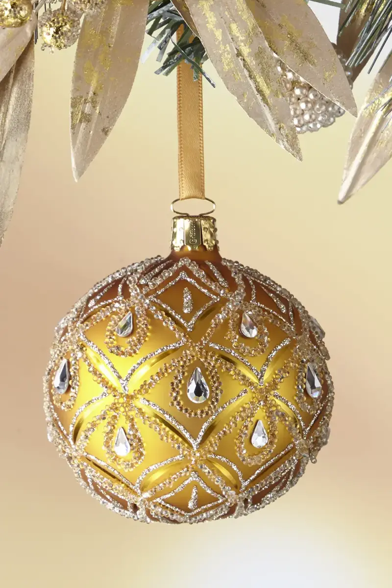 Exclusive Golden Holiday Ornament | Thumbnail 2 Exclusive Golden Holiday Ornament | Thumbnail 2