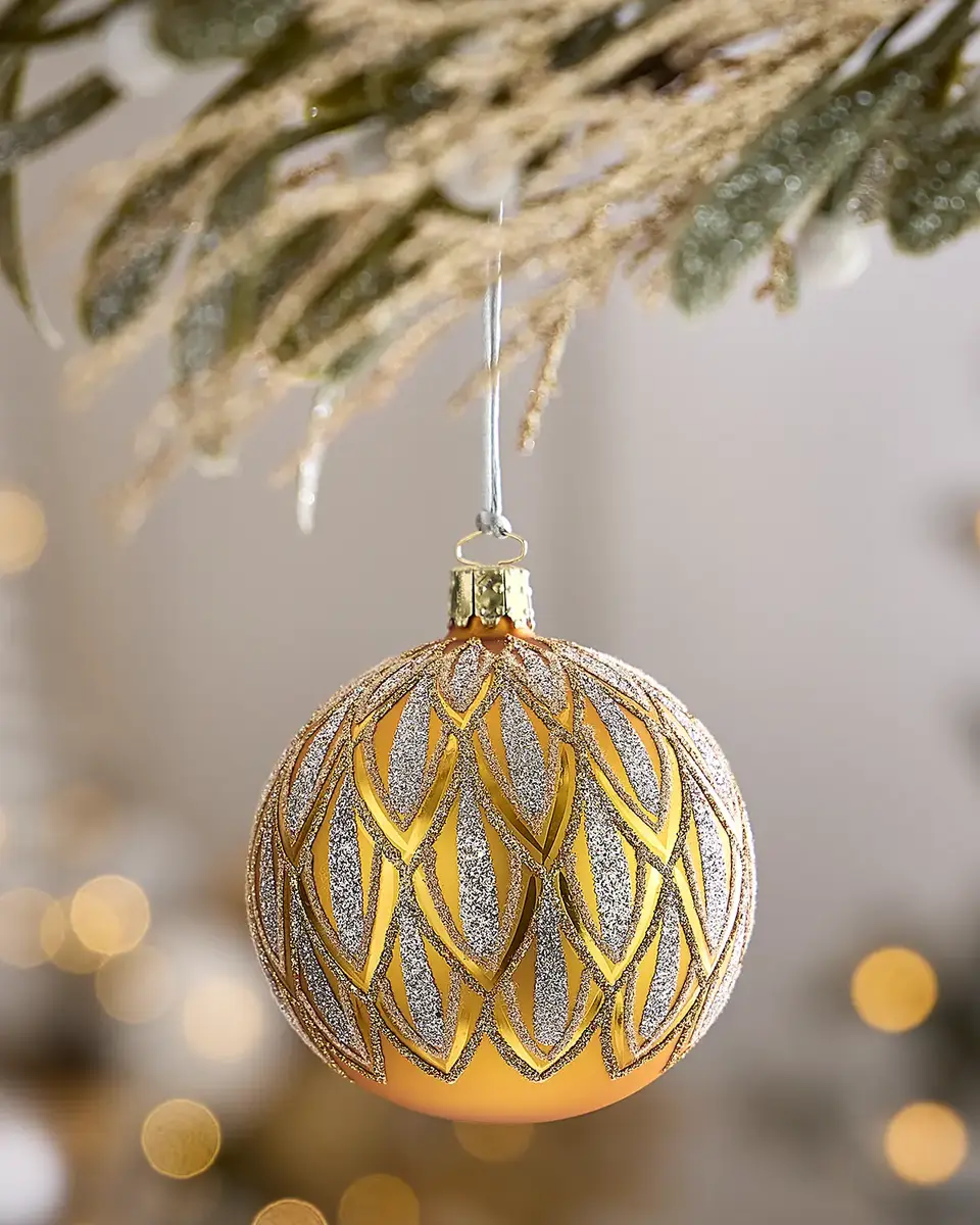 Exclusive Golden Holiday Ornament