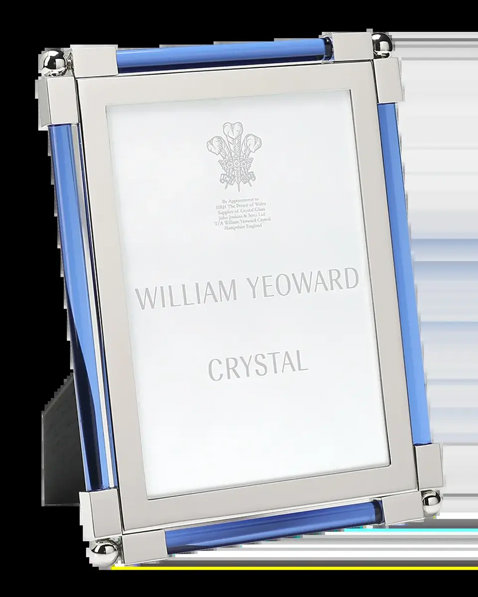 William Yeoward Crystal New Classic Blue Frame | Thumbnail 2 William Yeoward Crystal New Classic Blue Frame | Thumbnail 2