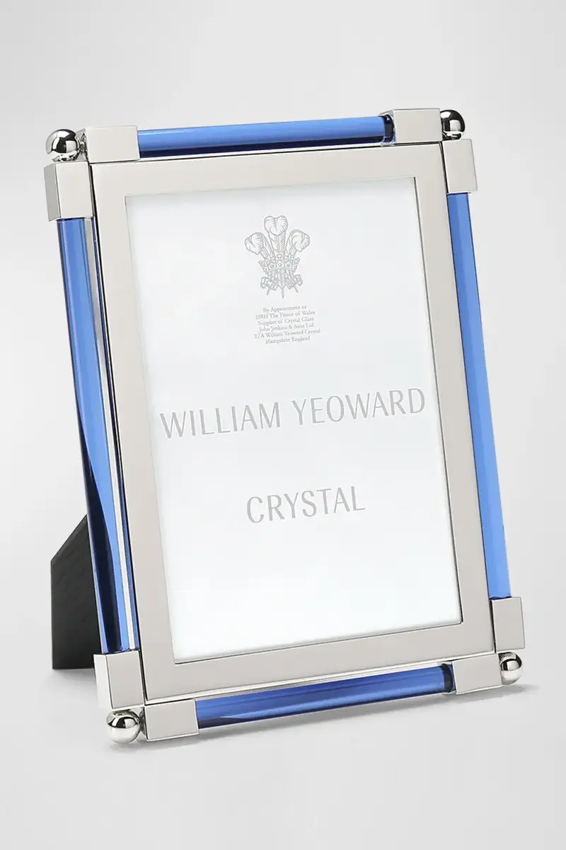 William Yeoward Crystal New Classic Blue Frame | Thumbnail 3 William Yeoward Crystal New Classic Blue Frame | Thumbnail 3