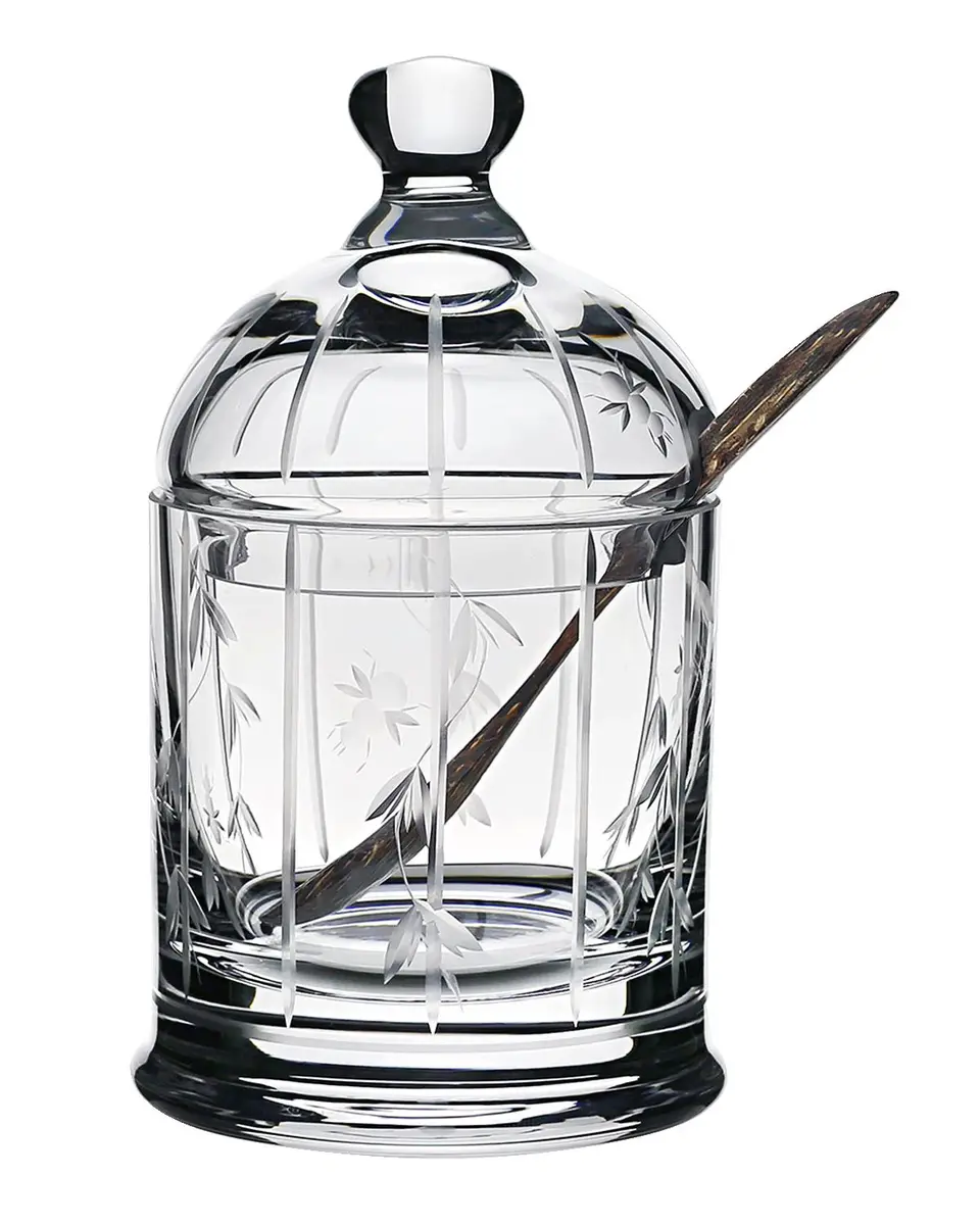 William Yeoward Crystal Abby Honey Jar with Spoon, 8 oz. | Thumbnail 3