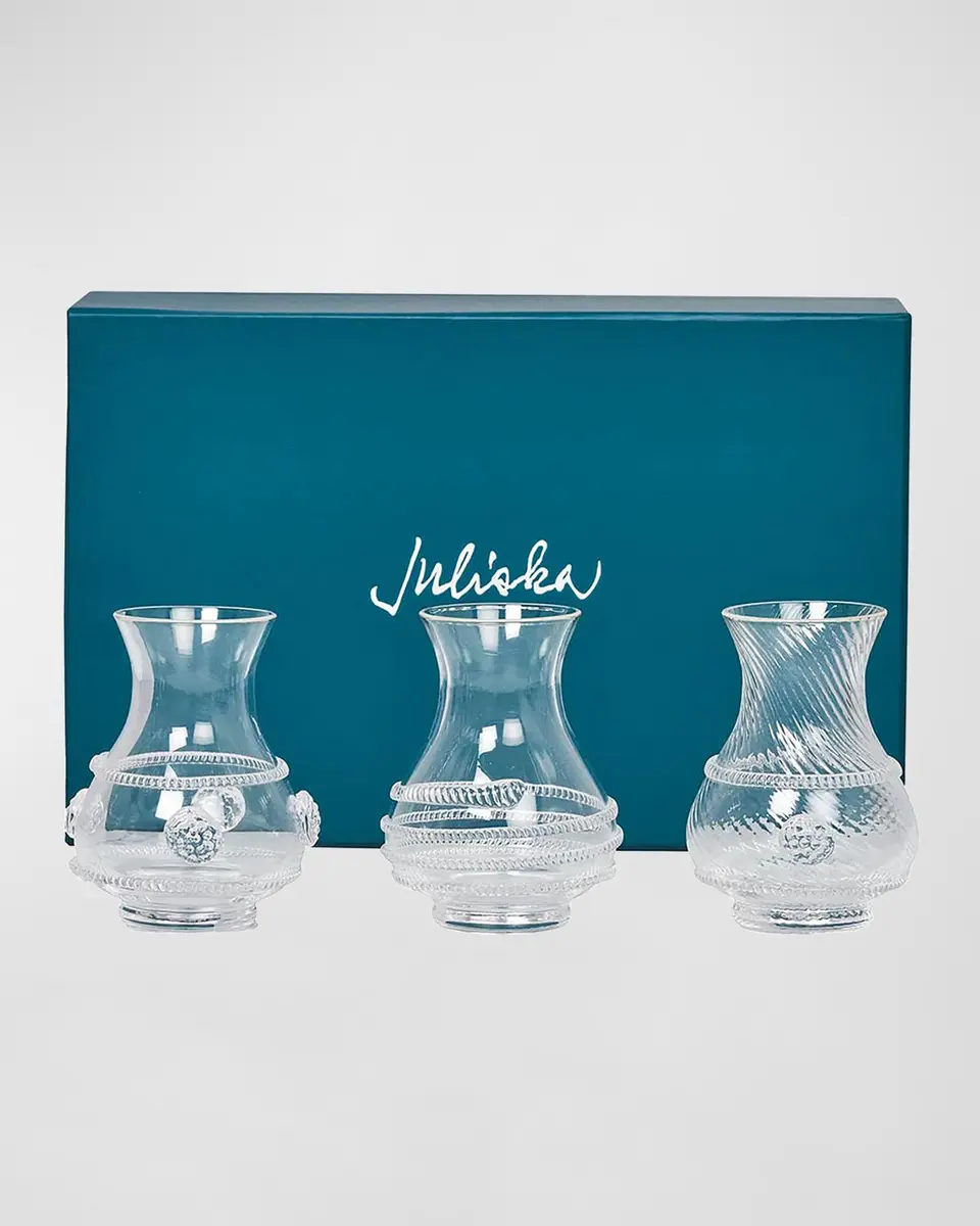 Juliska Mini Vase Trio Set | Thumbnail 2 Juliska Mini Vase Trio Set | Thumbnail 2