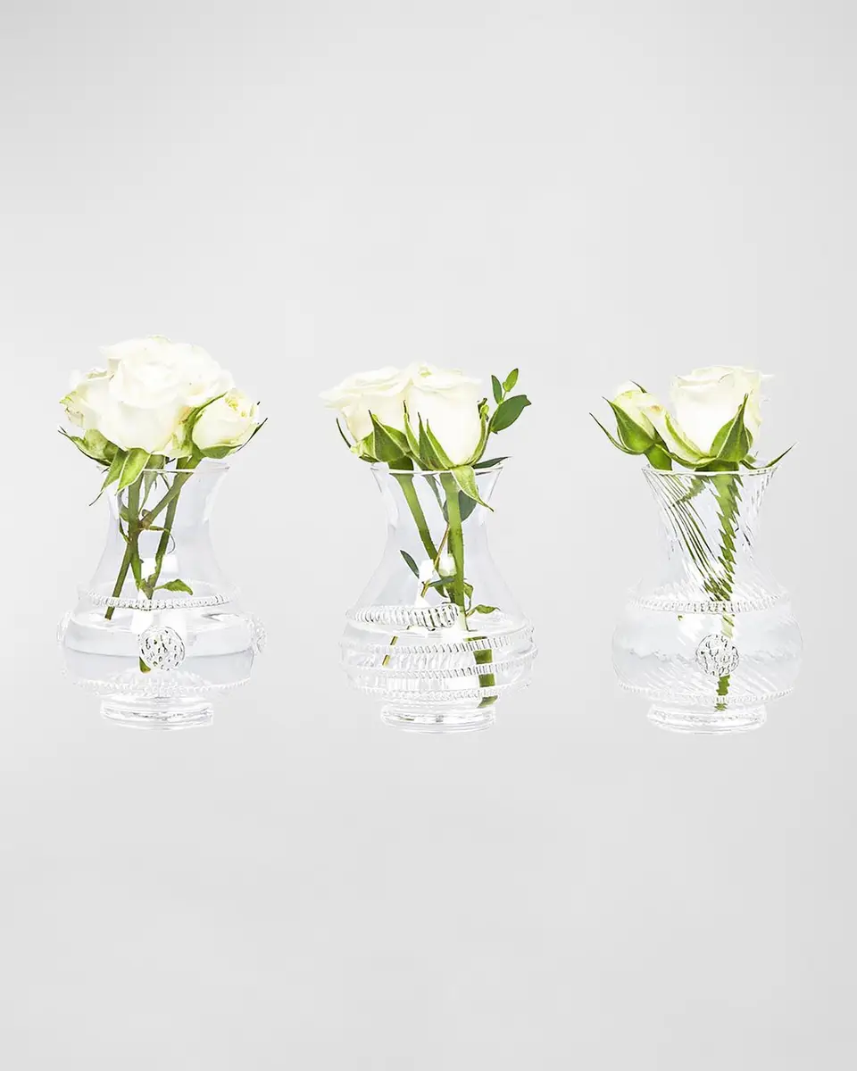Juliska Mini Vase Trio Set | Thumbnail 3 Juliska Mini Vase Trio Set | Thumbnail 3