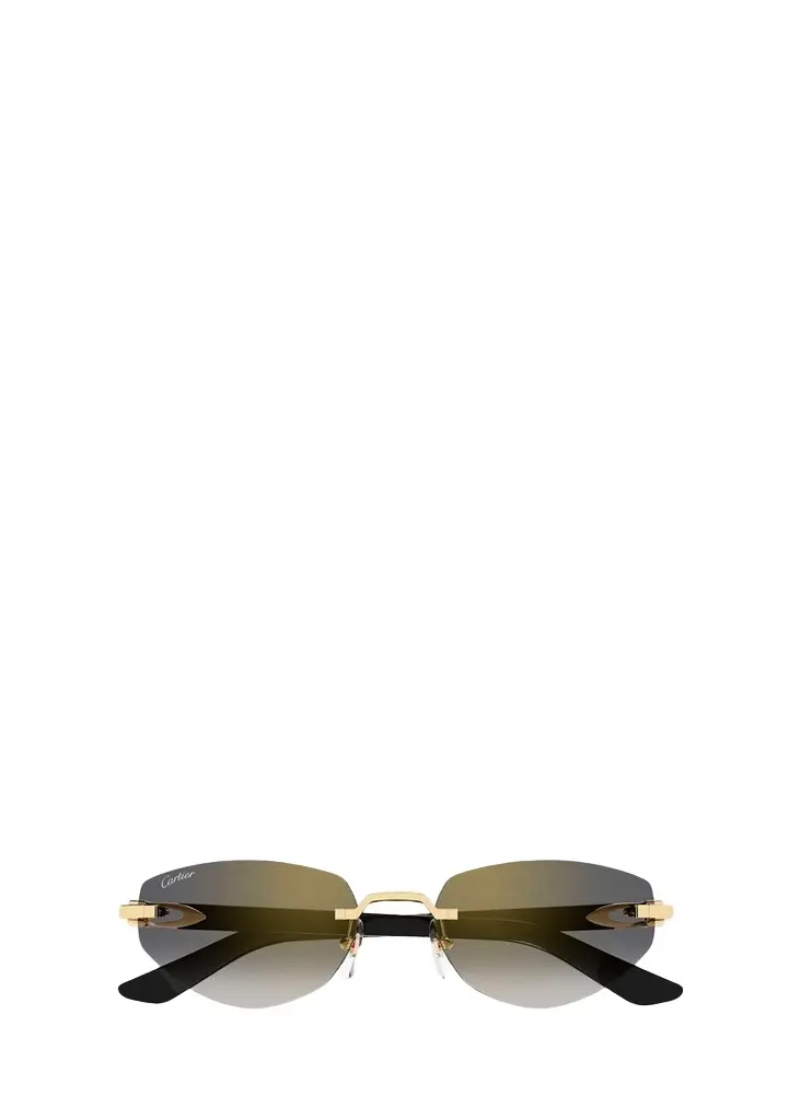 Cartier C Decor Cat-Eye Metal Sunglasses | Image 1 Cartier C Decor Cat-Eye Metal Sunglasses | Image 1