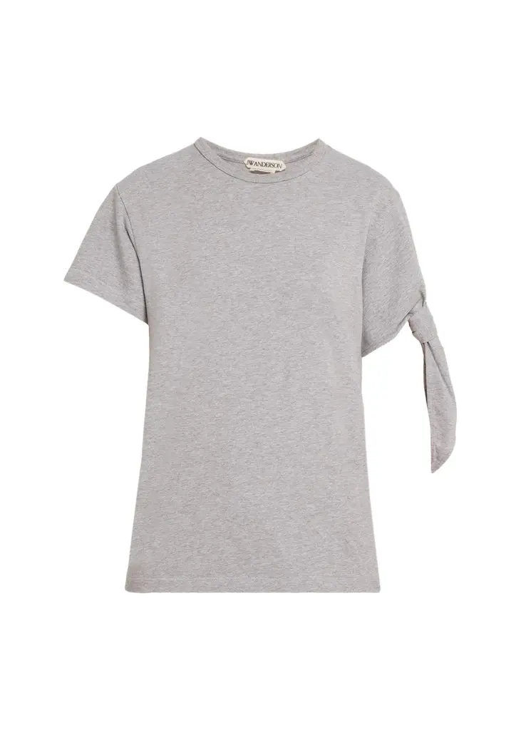 JW Anderson Knotted Short-Sleeve T-Shirt | Image 1 JW Anderson Knotted Short-Sleeve T-Shirt | Image 1