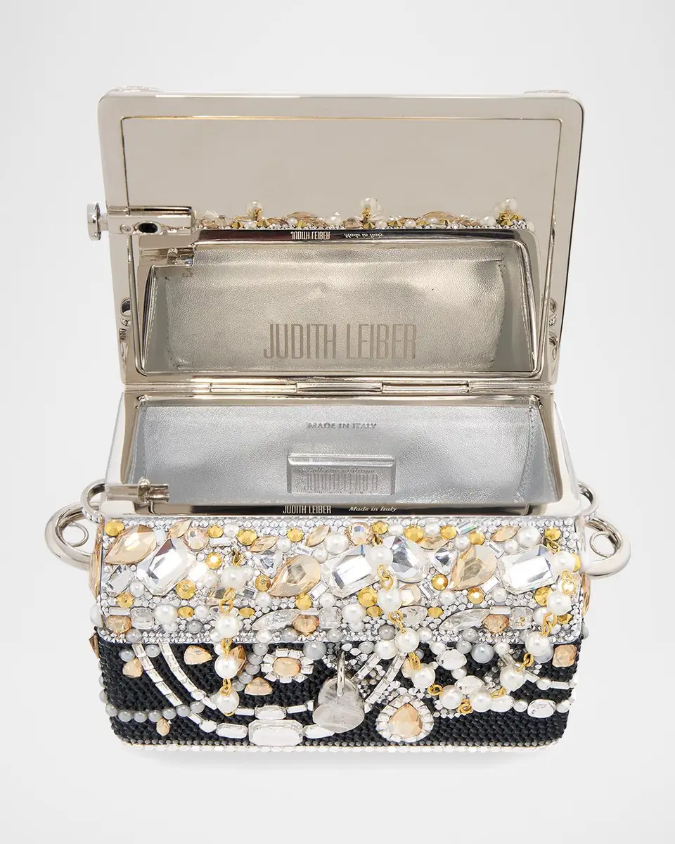 Judith Leiber Couture Abundance Treasure Chest Crystal Top-Handle Bag | Thumbnail 3 Judith Leiber Couture Abundance Treasure Chest Crystal Top-Handle Bag | Thumbnail 3