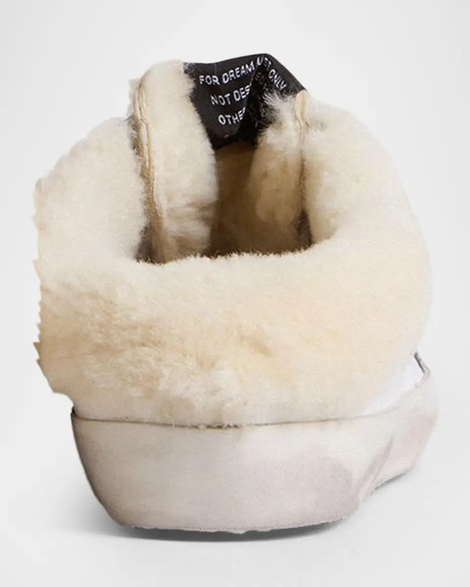 Golden Goose Super-Star Sabot Shearling-Lined Leather Slide Sneakers | Thumbnail 3 Golden Goose Super-Star Sabot Shearling-Lined Leather Slide Sneakers | Thumbnail 3