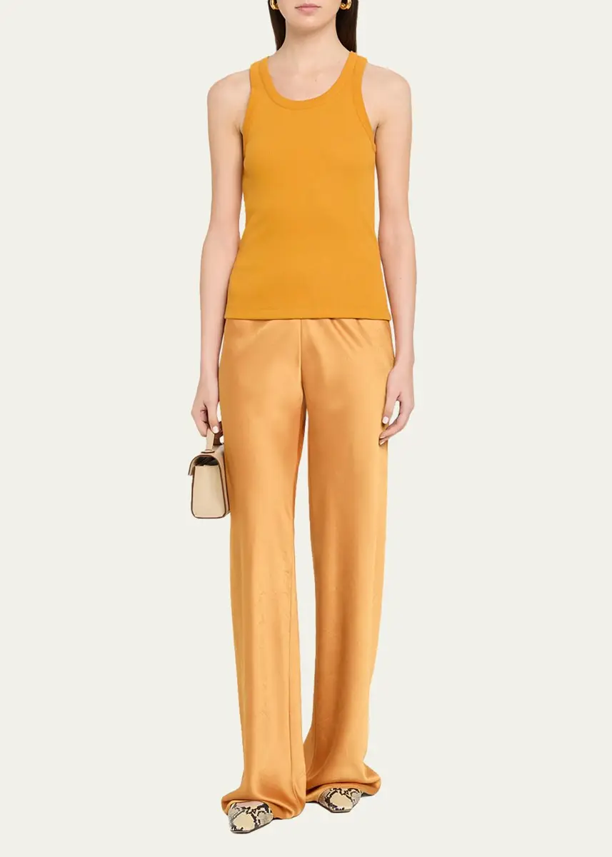 Vince Scoop-Neck Ribbed Tank Top | Thumbnail 6 Vince Scoop-Neck Ribbed Tank Top | Thumbnail 6