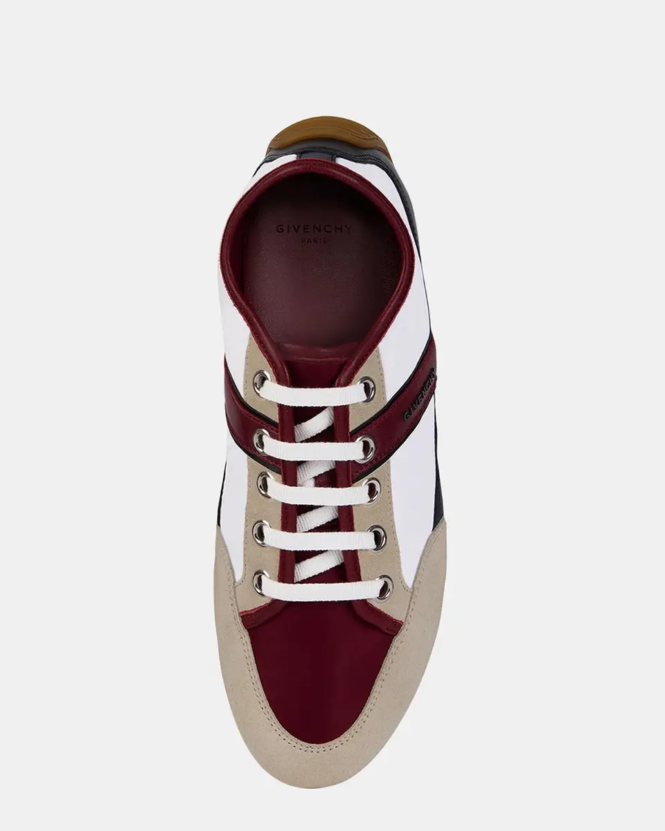 Givenchy Slim Nylon and Suede Low-Top Sneakers | Thumbnail 5