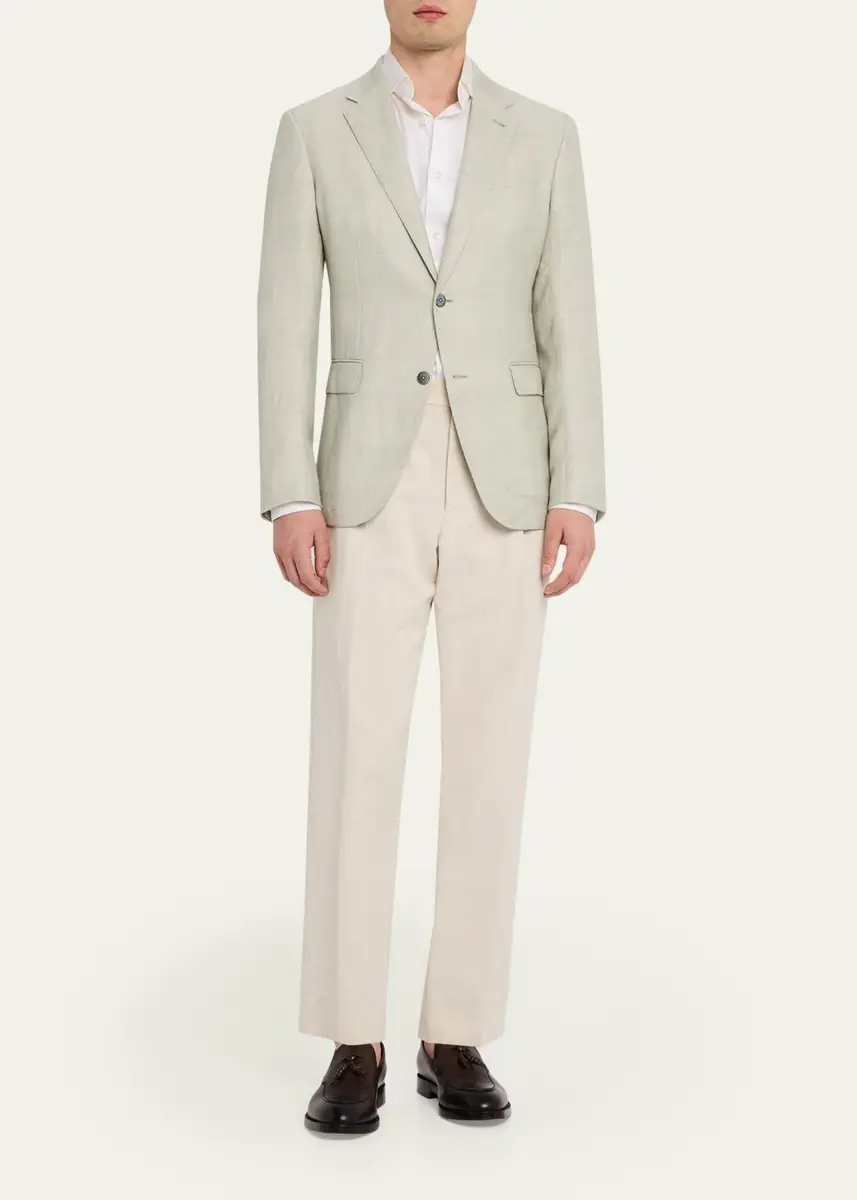 Zegna Men's Cashmere Single-Breasted Sport Coat | Thumbnail 2 Zegna Men's Cashmere Single-Breasted Sport Coat | Thumbnail 2