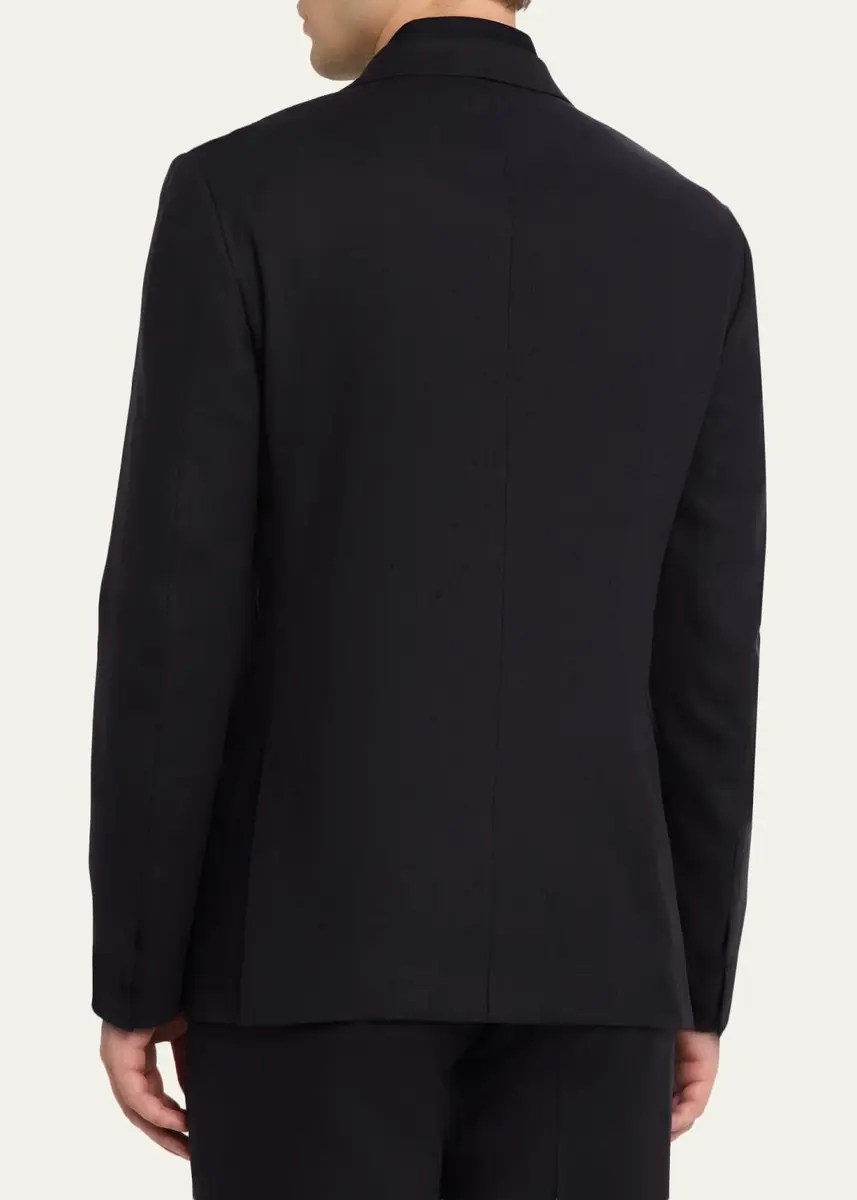 Zegna Men's Linen Single-Breasted Two-Piece Suit | Thumbnail 5 Zegna Men's Linen Single-Breasted Two-Piece Suit | Thumbnail 5