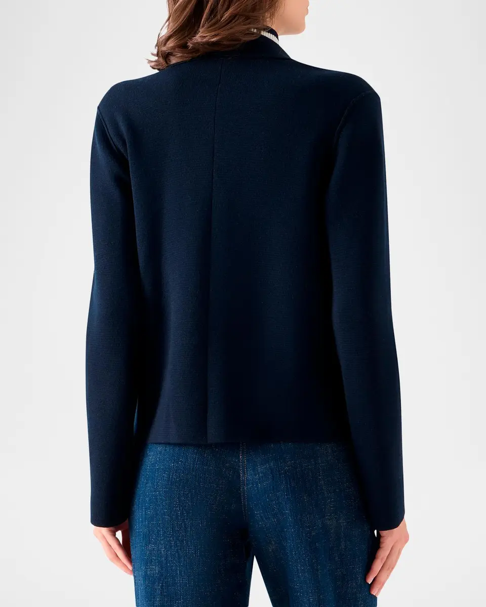 Akris punto Stretch Wool Cardigan-Style Jacket | Thumbnail 3 Akris punto Stretch Wool Cardigan-Style Jacket | Thumbnail 3