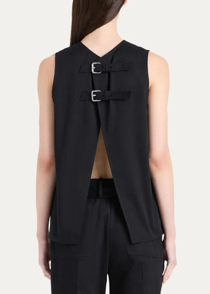 Proenza Schouler Nerina Sleeveless Buckle Top | Thumbnail 3